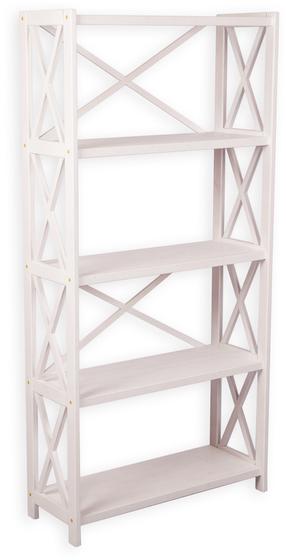 Pastatoma lentyna Felix 5, balta, 80 cm x 31 cm x 164 cm