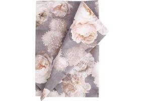 Staltiesė stačiakampė 4Living Holly, pilka/smėlio, 116 x 43 cm