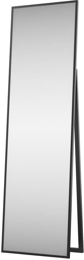 Veidrodis Verona, pastatomas, 50 cm x 170 cm, juoda