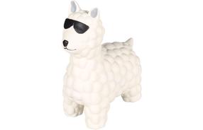 Žaislas šuniui, tąsymui Flamingo Dembu Llama, 13.3 cm, balta, S