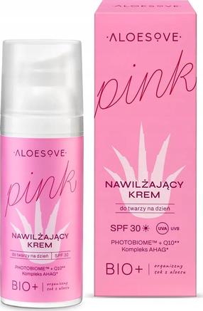 Dieninis veido kremas Aloesove Pink, 50 ml, SPF 30