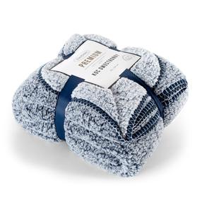 Pledas Premium Koala, tamsiai mėlyna - navy, 70 cm x 160 cm