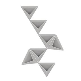 Pakabinamas gėlių vazonas Domoletti TR-HANGKKIT-004, keramika, įvairių spalvų