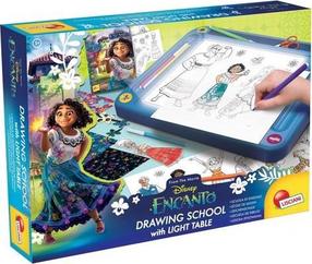 Braižymo reikmenų rinkinys Lisciani Encanto Drawing School, įvairių spalvų