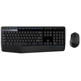 Klaviatūros ir pelės komplektas Logitech MK345, EN, balta, belaidė
