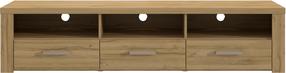 Televizoriaus spintelė Forte, rudas, 181 cm x 52 cm x 41.5 cm