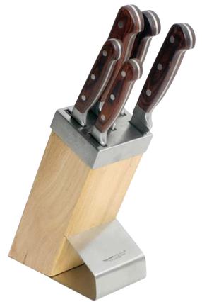 Virtuvinių peilių komplektas Ambition Titanium, 6 vnt.