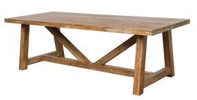 Stalas Miloo Breeze XL, medžio, 300 cm x 100 cm x 75 cm