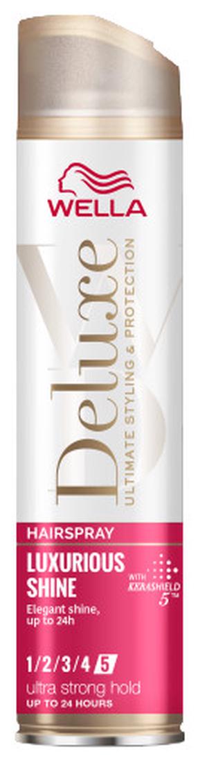 Plaukų lakas Wella Deluxe Luxurious Shine, 250 ml