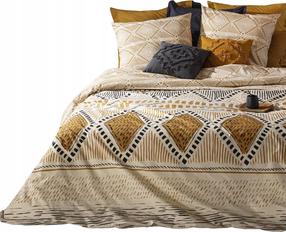 Patalynės užvalkalų komplektas Atmosphera Kilim Bedding Set, rudas, 220 x 240 cm
