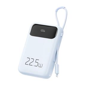 Nešiojamas įkroviklis (Power bank) Mcdodo MC-3254, 10000 mAh, 20 - 22.5 W, žydra