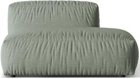 Modulinė sofa Micadoni Martina Boston, šviesiai žalia, dešininė, 133 x 106 cm x 75 cm