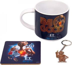 Rinkinys Fizz Creations E.T. The Extra-Terrestrial Mug, Coaster And Key Ring Gift Set, mėlyna