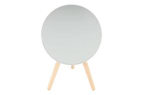 Kosmetinis veidrodis Mineas, pastatomas, 16.5 cm x 23.5 cm, balta