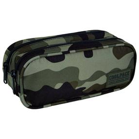 Penalas CoolPack Clever Camo Classic, 20 cm x 8.5 cm, žalia