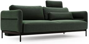 Sofa Polak Meble Duero Fusion, žalia, 100 x 221 cm x 88 cm