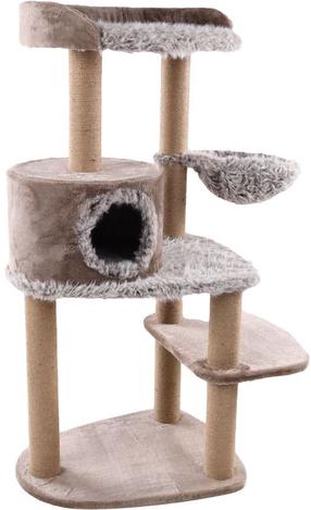 Kačių draskyklė Flamingo Oliver, 87 cm x 68.5 cm x 120.5 cm