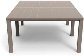 Lauko stalas Keter Julie Double Table, smėlio, 90 cm x 295 cm x 74.5 cm
