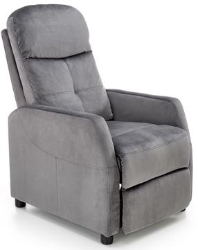 Atlošiamas krėslas Felipe 2, pilkas, 64 cm x 84 cm x 103 cm