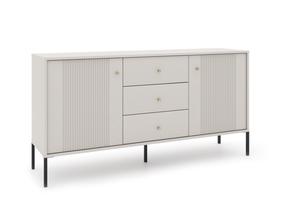 Komoda Iseo IS03, balta, 154.5 cm x 39 cm x 79 cm