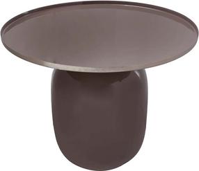 Kavos staliukas Kayoom Art Deco 525, sidabro/pilkas, 51 cm x 51 cm x 40.5 cm