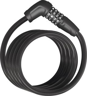 Spyna Abus Numero 5510C/180, juoda, 1800 mm x 10 mm