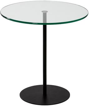 Kavos staliukas Kalune Design Chill-Out, juodas, 50 cm x 50 cm x 50 cm