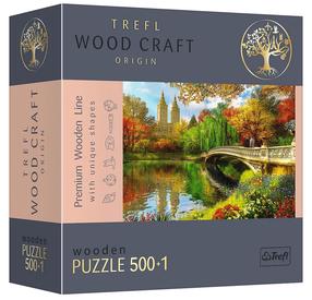 Medinė dėlionė Trefl Central Park, Manhattan, New York 20157, 25.4 cm x 37.5 cm, 500 vnt., įvairių spalvų