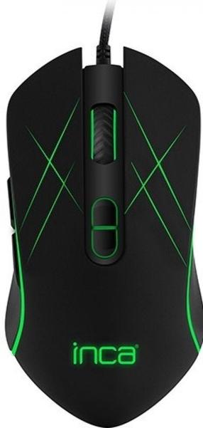 Žaidimų pelė Inca IMG-GT12, usb type-a, juoda