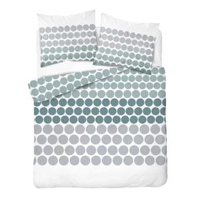 Patalynės užvalkalų komplektas SJG-028, baltas/žalias/pilkas, 160 x 200 cm