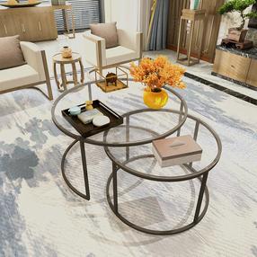 Kavos staliukas Kalune Design Belarus, juodas, 80 cm x 80 cm x 45 cm