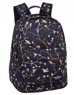 Kuprinė CoolPack Scout Vilnius, ruda/balta/juoda, 32.5 cm x 18 cm x 45.5 cm