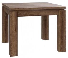 Valgomojo stalas išskleidžiamas Forte, tamsaus ąžuolo, 90 - 180 cm x 90.4 cm x 75.4 cm