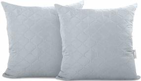 Pagalvės užvalkalas Restilo Axel, sidabro, 40 cm x 40 cm