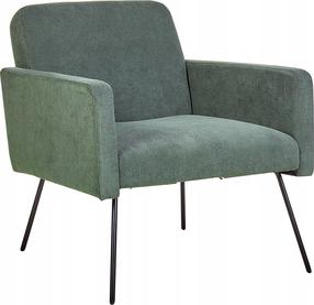 Krėslas Beliani Narken, tamsiai žalia, 76 cm x 72 cm x 77 cm