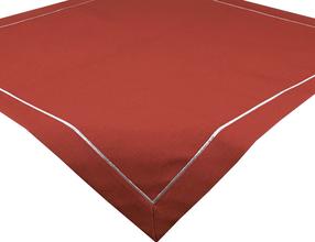 Staltiesė kvadratinė 8o7, raudona, 100 x 100 cm