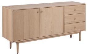 Komoda Aston Sideboard, ąžuolo, 160 cm x 40 cm x 75 cm