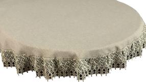 Staltiesė ovalas G11-02, smėlio, 130 x 180 cm