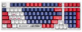 Klaviatūra A4Tech Bloody S98 BLMS Red Switches, EN, įvairių spalvų