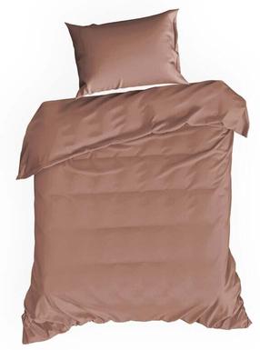 Patalynės užvalkalų komplektas Dina, smėlio, 140 x 200 cm