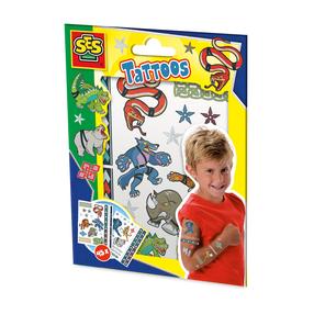 Rinkinys tatuiruotėms SES Creative Animal Fighter