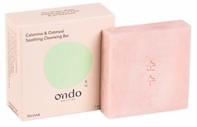 Veido muilas Ondo Beauty 36.5 Calamine & Oatmeal Cleansing Bar, 70 ml