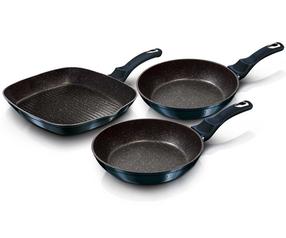 Keptuvių komplektas Berlinger Haus Metallic Line Aquamarine BH-6140, 28 cm, aliuminis