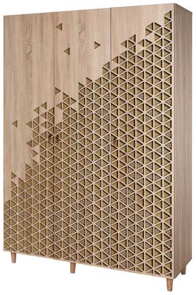 Spinta Kalune Design Mode 120, sonoma ąžuolo, 135 cm x 52 cm x 192 cm