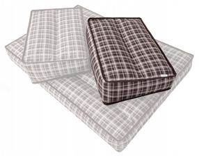 Lauko baldų pagalvė Hobbygarden Short Pillow PKRBKR7, kreminė/ruda, 40 x 60 cm