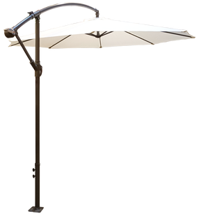 Sodo skėtis Besk, 300 cm, balta