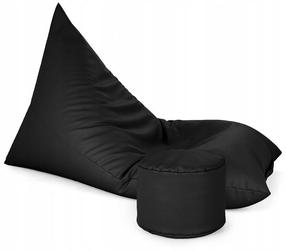 Sėdmaišis Sako XL Oxford, juodas