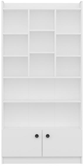 Pastatoma lentyna Kalune Design Tokyo 382NRC1303, balta, 30 cm x 90 cm x 180 cm