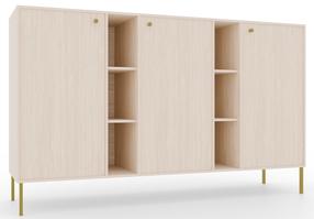 Komoda ADRK Tili, rusva, 40.8 cm x 157.7 cm x 80 cm