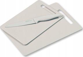 Pjaustymo lentelių rinkinys, su peiliu Kesper, pilka, 29 cm x 19.5 cm
